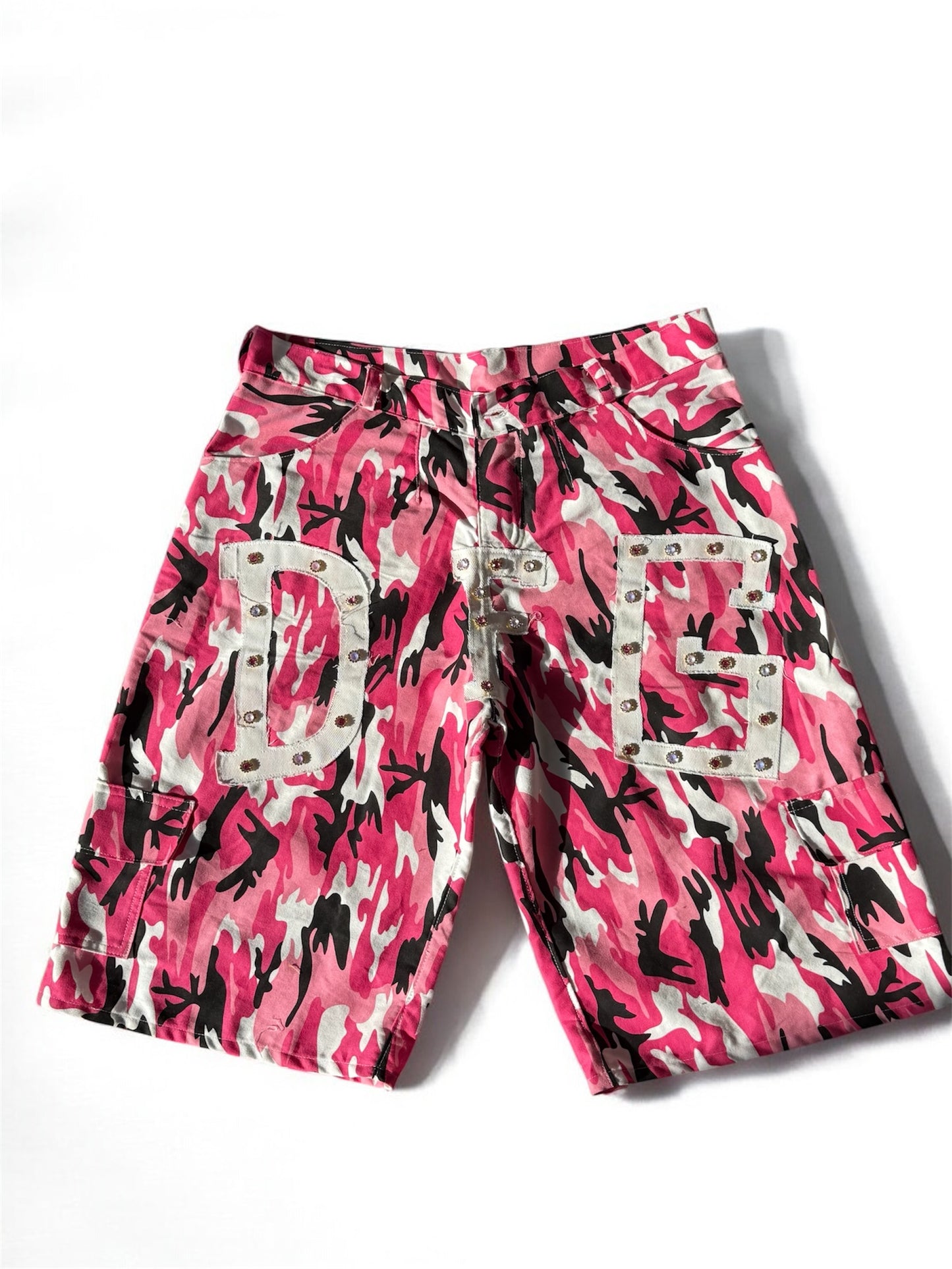 Pink camo short DFG.
